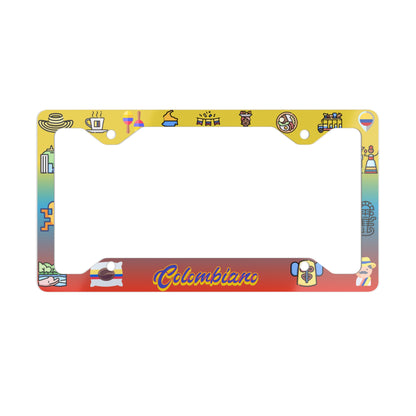 Colombiano plate frame