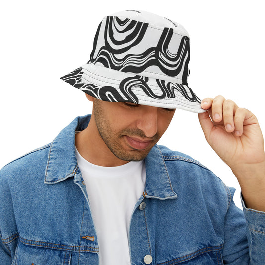 White Bucket Hat