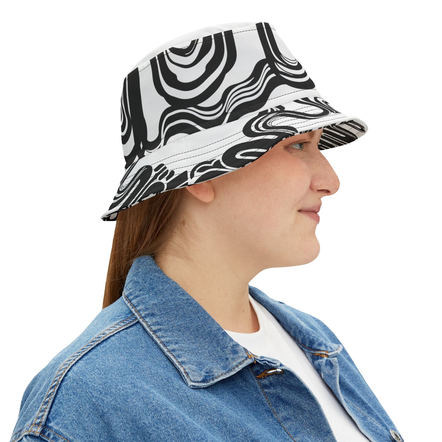 White Bucket Hat