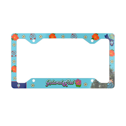 Island girl plate protector